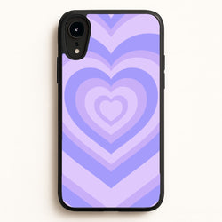 Purple - Colourful Hearts  - Colourful Hearts Phone Case for iPhone XR
