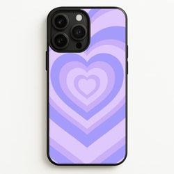 Purple - Colourful Hearts  - Colourful Hearts Phone Case for iPhone 13 Pro Max
