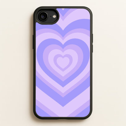 Purple - Colourful Hearts  - Colourful Hearts Phone Case for iPhone 6 / 7 / 8 / SE