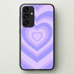 Purple - Colourful Hearts  - Colourful Hearts Phone Case for Galaxy A35