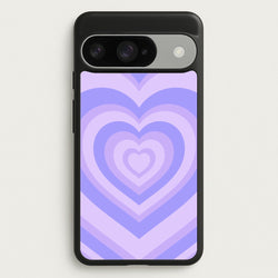 Purple - Colourful Hearts Phone Case for Google Pixel 10 / 10 Pro