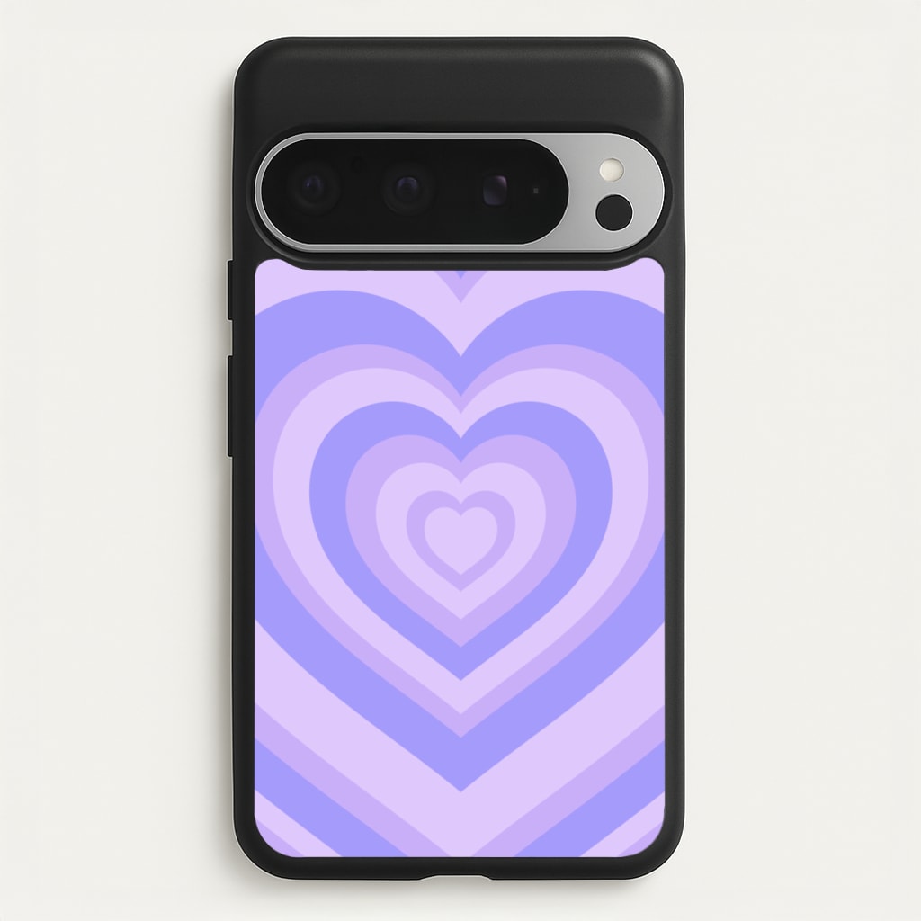Purple - Colourful Hearts  - Colourful Hearts Phone Case for Google Pixel 9 Pro XL