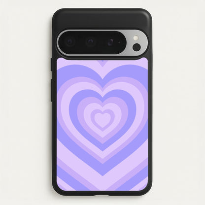 Purple - Colourful Hearts  - Colourful Hearts Phone Case for Google Pixel 9 Pro XL