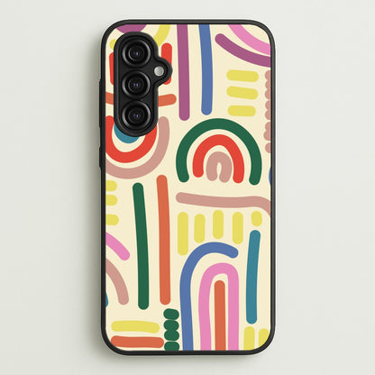 Abstract Patterns 23  - Abstract Patterns Phone Case for Galaxy A14