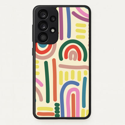 Abstract Patterns 23  - Abstract Patterns Phone Case for Galaxy A53