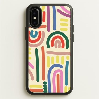 Abstract Patterns 23  - Abstract Patterns Phone Case for iPhone X / XS