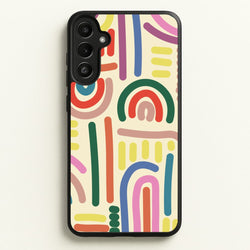 Abstract Patterns 23  - Abstract Patterns Phone Case for Galaxy A36