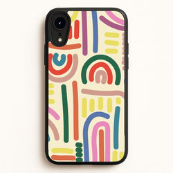 Abstract Patterns 23  - Abstract Patterns Phone Case for iPhone XR
