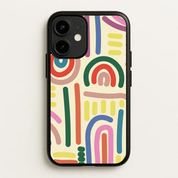 Abstract Patterns 23  - Abstract Patterns Phone Case for iPhone 12 Mini