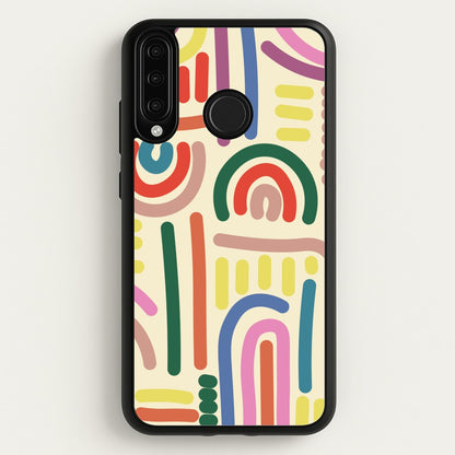 Abstract Patterns 23  - Abstract Patterns Phone Case for Huawei P30 Lite