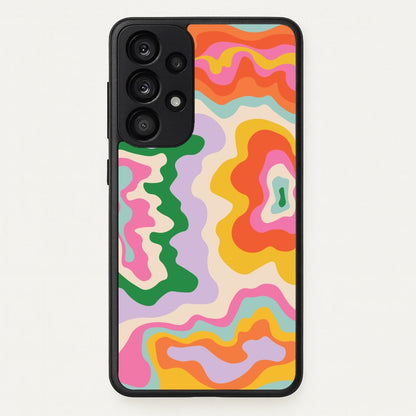 Abstract Patterns 25  - Abstract Patterns Phone Case for Galaxy A53