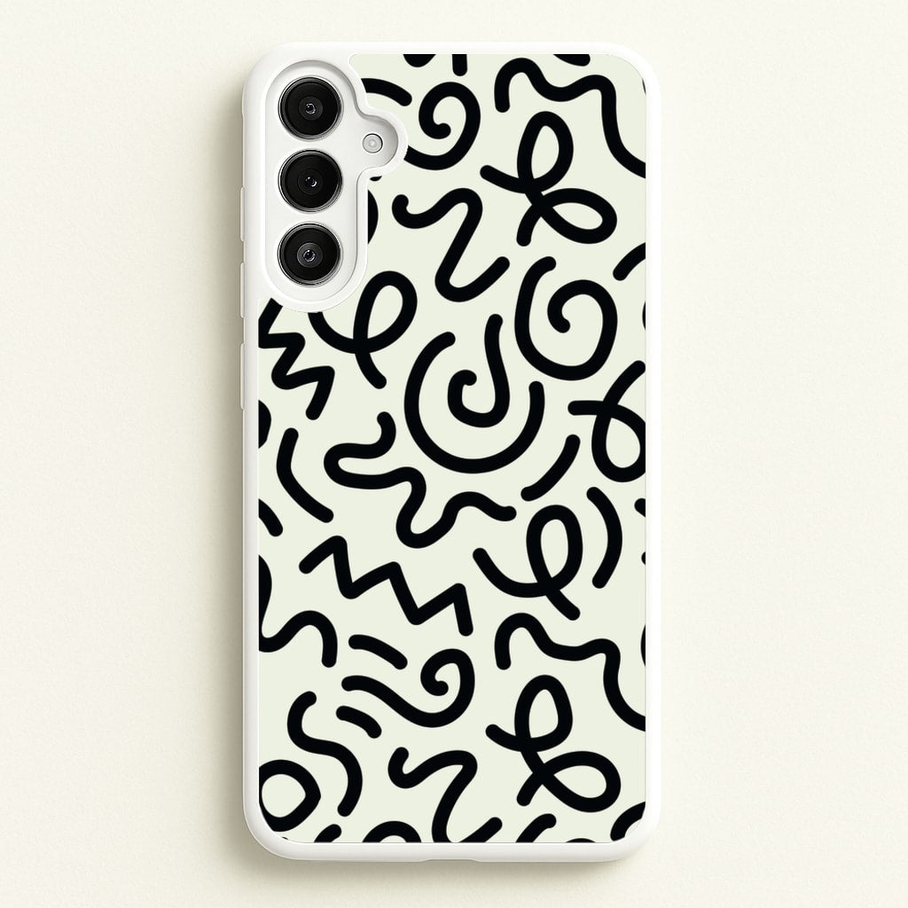 Abstract Patterns 28  - Abstract Patterns Phone Case for Galaxy A36