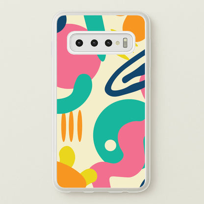 Abstract Pattern 1  - Abstract Patterns Phone Case for Galaxy S10