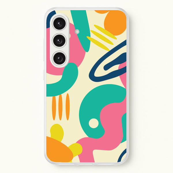 Abstract Pattern 1  - Abstract Patterns Phone Case for Galaxy S25 Plus