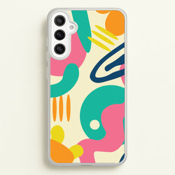 Abstract Pattern 1  - Abstract Patterns Phone Case for Galaxy A34