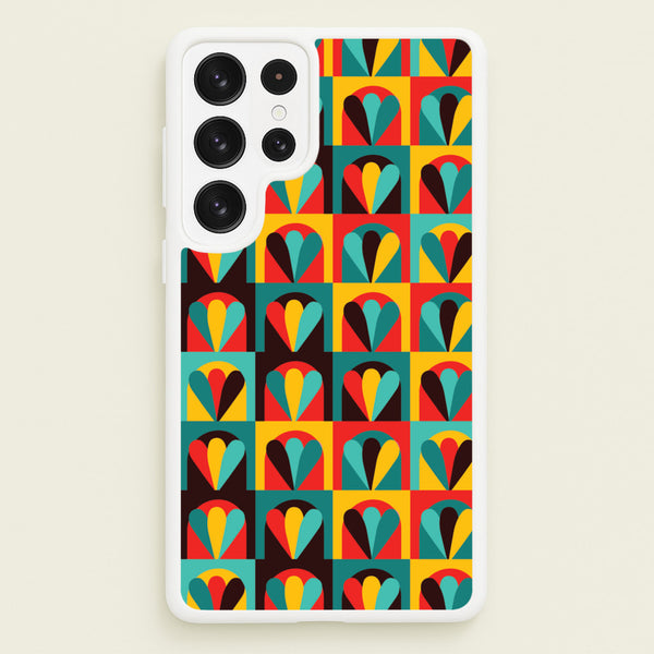 Abstract Pattern 2  - Abstract Patterns Phone Case for Galaxy S22 Ultra