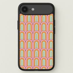 Pastel Retro Arches Pattern Phone Case for iPhone 17 Air