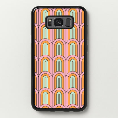Pastel Retro Arches Pattern  - Abstract Patterns Phone Case for Galaxy S8 Plus