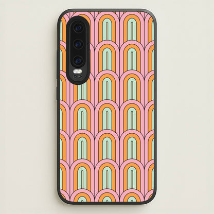 Pastel Retro Arches Pattern  - Abstract Patterns Phone Case for Huawei P30