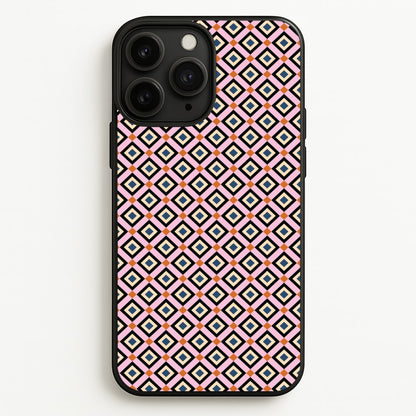 Retro Diamonds Pattern  - Abstract Patterns Phone Case for iPhone 11 Pro