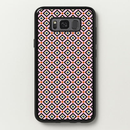 Retro Diamonds Pattern  - Abstract Patterns Phone Case for Galaxy S8 Plus