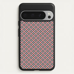 Retro Diamonds Pattern  - Abstract Patterns Phone Case for Google Pixel 9 Pro XL