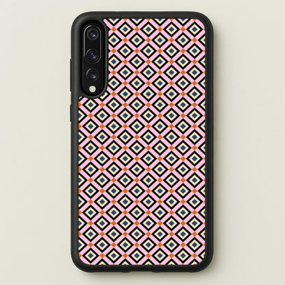 Retro Diamonds Pattern  - Abstract Patterns Phone Case for Huawei P20 Pro