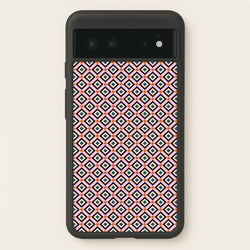 Retro Diamonds Pattern  - Abstract Patterns Phone Case for Google Pixel 6