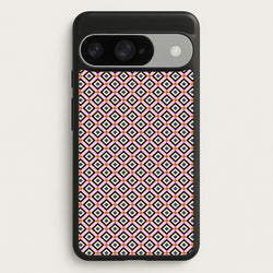 Retro Diamonds Pattern Phone Case for Google Pixel 10 / 10 Pro