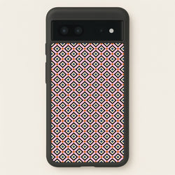 Retro Diamonds Pattern  - Abstract Patterns Phone Case for Google Pixel 7
