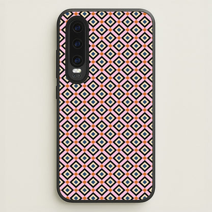 Retro Diamonds Pattern  - Abstract Patterns Phone Case for Huawei P30