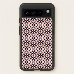 Retro Diamonds Pattern  - Abstract Patterns Phone Case for Google Pixel 8 Pro