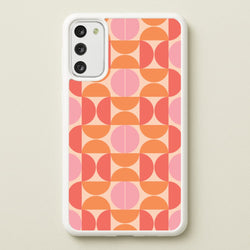 Retro Semi Circles Pattern  - Abstract Patterns Phone Case for Galaxy A41
