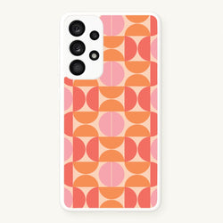 Retro Semi Circles Pattern  - Abstract Patterns Phone Case for Galaxy A53