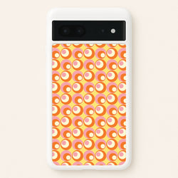 Colourful Circles Retro Pattern  - Abstract Patterns Phone Case for Google Pixel 7
