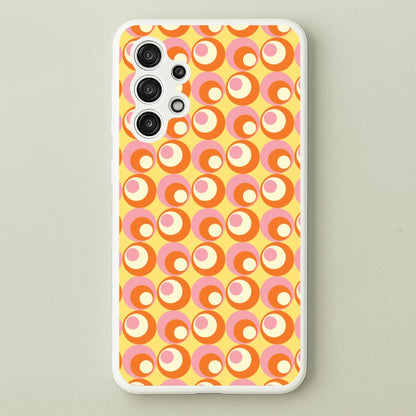 Colourful Circles Retro Pattern  - Abstract Patterns Phone Case for Galaxy A13