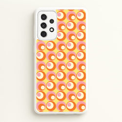 Colourful Circles Retro Pattern  - Abstract Patterns Phone Case for Galaxy A52 / A52s