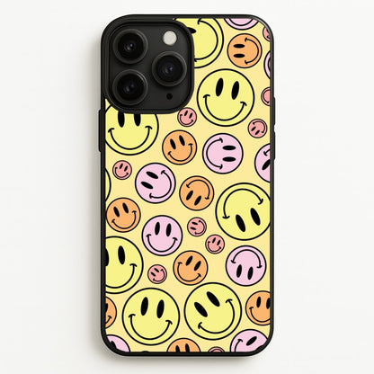 Retro Smileys Pattern  - Abstract Patterns Phone Case for iPhone 11 Pro