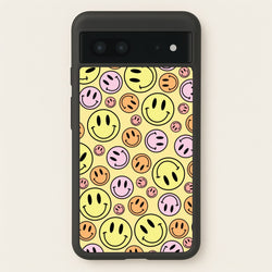 Retro Smileys Pattern  - Abstract Patterns Phone Case for Google Pixel 7