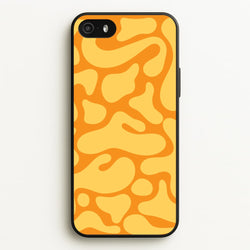 Yellow Blobs Abstract Pattern  - Abstract Patterns Phone Case for iPhone 5 / 5s / SE 2016