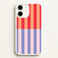 Multicoloured Pinstripe Abstract Pattern  - Abstract Patterns Phone Case for iPhone 11