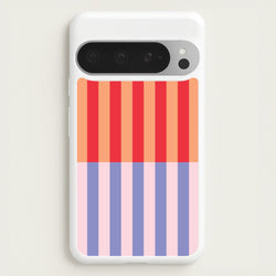 Multicoloured Pinstripe Abstract Pattern  - Abstract Patterns Phone Case for Google Pixel 9 Pro XL