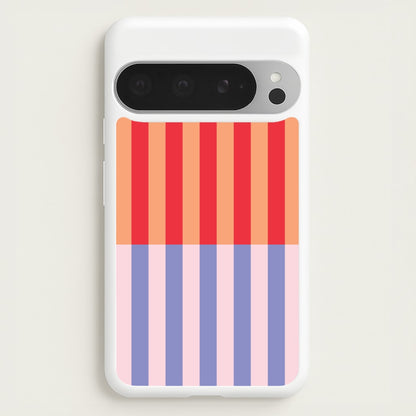 Multicoloured Pinstripe Abstract Pattern  - Abstract Patterns Phone Case for Google Pixel 9 Pro XL