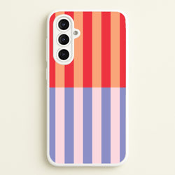 Multicoloured Pinstripe Abstract Pattern  - Abstract Patterns Phone Case for Galaxy A16