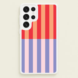 Multicoloured Pinstripe Abstract Pattern  - Abstract Patterns Phone Case for Galaxy S23 Ultra