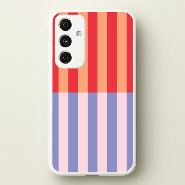Multicoloured Pinstripe Abstract Pattern  - Abstract Patterns Phone Case for Galaxy A15