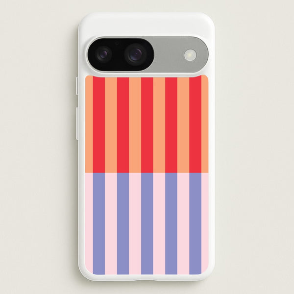 Multicoloured Pinstripe Abstract Pattern  - Abstract Patterns Phone Case for Google Pixel 9 / 9 Pro