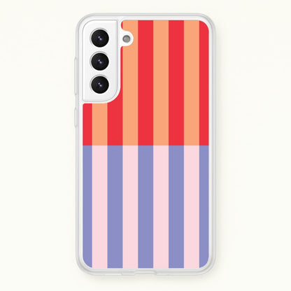 Multicoloured Pinstripe Abstract Pattern  - Abstract Patterns Phone Case for Galaxy S22 Plus