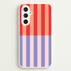Multicoloured Pinstripe Abstract Pattern  - Abstract Patterns Phone Case for Galaxy S23FE