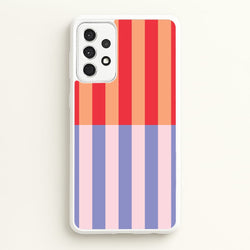 Multicoloured Pinstripe Abstract Pattern  - Abstract Patterns Phone Case for Galaxy A52 / A52s